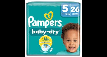 Pampers Baby Dry Luiers Maat 5 (11-16 kg) 26 stuks