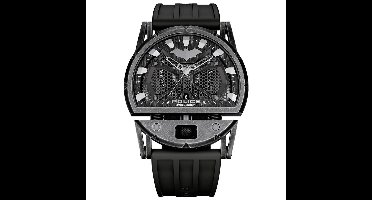 Police Forever Batman Limited Edition Special Box Display 46mm 5atm Quartz Analogical Horloge Zilver Man