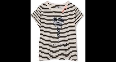 Zadig & Voltaire X60538 Tops & T-shirts Meisjes - Shirt - Gebroken wit - Maat 176
