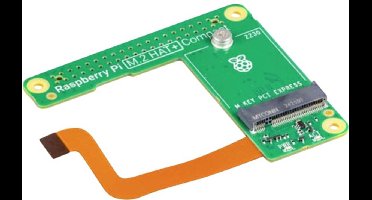 Raspberry Pi® M.2 HAT+ Compact Raspberry Pi uitbreidingsprintplaat