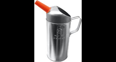 PRESSOL 07342 - Maatbeker - 1L - Wit metaal - Industriële uitvoering