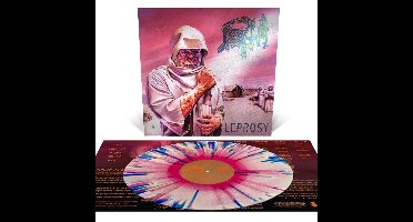 Death - Leprosy (Pink White Blue Splatter Vinyl)