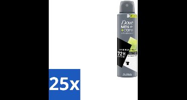 Dove Men+Care – Deodorant Spray – Advanced Invisible Fresh – 150 ml - Bulkverpakking - 25 stuks