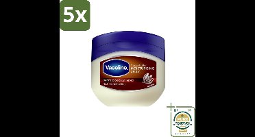 5 x Vaseline – Moisturising Jelly – Cocoa Butter – Verzorgend - 100 ml - Grootverpakking - Huidverzorging - Vochtigheid - Huidbarrière - Droge Huid - Gevoelige Huid