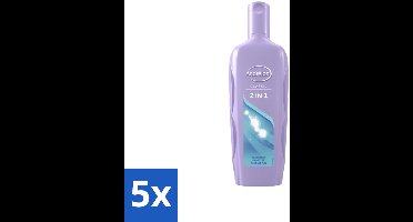 Andrélon – Shampoo – 2-in-1 – 450 ml - Bulkverpakking - 5 stuks