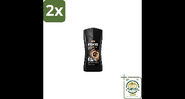 Axe – Douchegel – Dark Temptation – 250 ml - Voordeelverpakking - 2 stuks - Douchegel met geur - Douchegel dark temptation