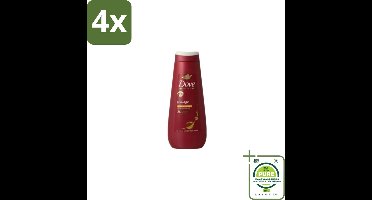 Dove – Douchegel – Pro Age Body Wash – 400 ml - Voordeelverpakking - 4 stuks - Douchegel voor rijpere huid - Huidverzorging