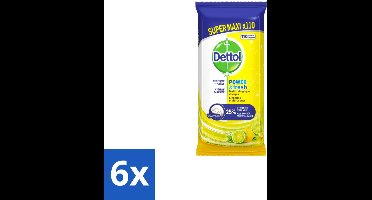 Dettol – Multi Reinigingsdoekjes – Citroen – 110 Doekjes - Voordeelverpakking - 6 stuks