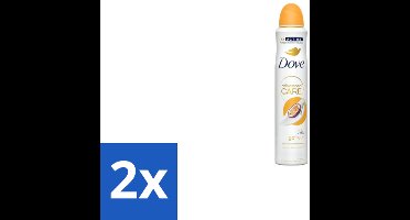 Dove – Deodorant Spray – Passion Fruit – 250 ml - Voordeelverpakking - 2 stuks
