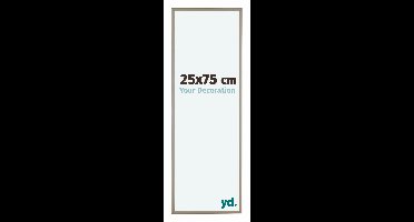 Your Decoration - Fotolijst 25x75 cm - Aluminium - Champagne - Kent