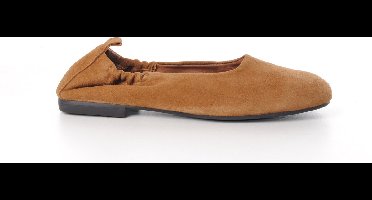 Copenhagen dames ballerina Archett suède naturel