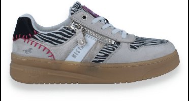Mustang Dames Sneaker Beige/zwart | Maat: 41