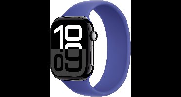 Apple Siliconen solobandje voor de Apple Watch | 44/45/46/49 mm - Maat 4 - Ultramarine