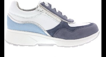 Dames Veterschoenen Xsensible Lima Denim Combi Hx Jeansblauw - Maat 38