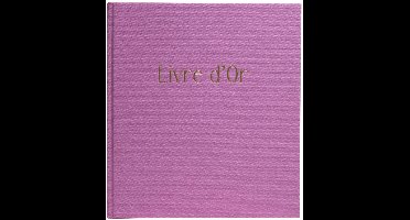 Exacompta Gastenboek 140 pagina's met goudsnede Pop'N Co - Lila - 47790E