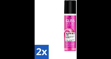 2 x Gliss-Kur - Hair Repair - Long & Sublime - Express Repair Conditioner - 200 ml - Haarkleur - Haarverzorging - Haarherstel - Haarversterking - Keratine