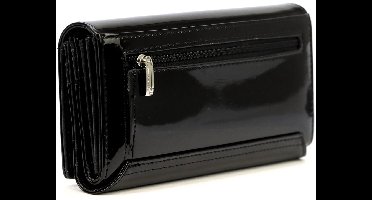 Pierre Cardin - Dames Portemonnee - Lakleer - Zilver Hardware - Praktische Indeling