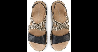 Tom Tailor Sandalen met vlechtwerkdetail 42 black