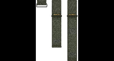 Garmin Nylon bandje - Garmin 24 mm aansluiting - Moss Green