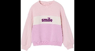 Vertbaudet Colorblock sweater voor meisjes