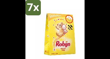 7 x Robijn Geurbuiltjes Zwitsal 3 stuks per verpakking - Zwitsal Geur - Babygeur - Geurbuiltjes - Kastgeur - Ladegeur