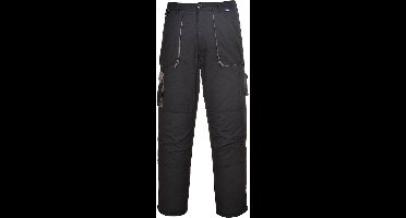 Portwest Portwest Texo Contrast Broek-Gevoerd TX16 - Zwart - M
