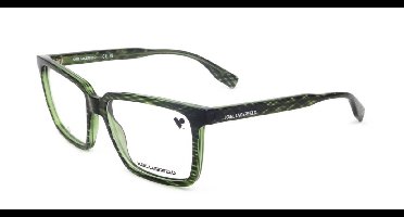 Karl Lagerfeld KL6113 Striped green 55/16/145 MAN Brilmonturen