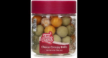 FunCakes Choco Crispy Balls - Botanical - 130g - Eetbare Taartdecoratie - Taarttoppers - Chocolade Decoratie