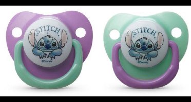 THERMOBABY – Lilo en Stitch – Fopspeen set – 6 mnd+ – siliconen
