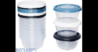 Mini-vriesdozen - Rood - 12 x 0,25 l - Kunststof