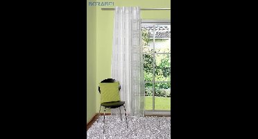 Combibandsjaal - Wit - 140x225 cm - Polyester