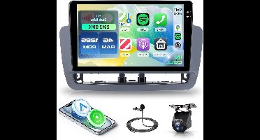 Android Autoradio – DAB Radio – Multimedia Speler – Navigatiesysteem – GPS Autoradio – 9 Inch In-Cell Touchscreen – Draadloze CarPlay & Android Auto