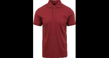 Suitable Liquid Polo Bordeaux - Maat XL - Heren - Polo shirt Heren met Korte mouw
