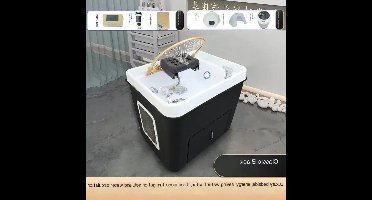 Shampoo stoel – Kappersstoel – Wasstoel – Beautystoel – Salonstoel – Synthetisch Leer – Lengte 200 cm