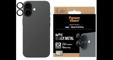 PanzerGlass Screenprotector geschikt voor Apple iPhone 17 Glazen | PanzerGlass Hoops Camera Lens Protector - Case Friendly