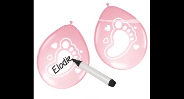 Folat - Writable balloons Baby Girl