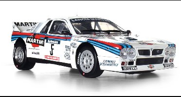 IXO Collections Modelbouwpakket Auto - 022 Lancia Rally 037 - Group B Rauto Metalen - 1:8 - Modelbouw