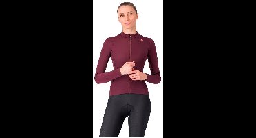 Castelli Espresso Thermal Trui Met Lange Mouwen Paars L Vrouw