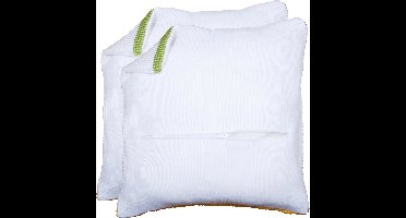 Vervaco - Kussenrug met rits - wit set van 2 - PN-0231005 - Borduren - Borduurpakket - Borduurpakket volwassenen - Borduurpakket kind