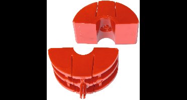 ROTHENBERGER klembekkenset voor ROCUT 110, 32mm, 2 halve schalen ...