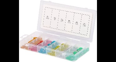 KS-Tools Assortiment mini zekeringen 5-30A - 120-dlg