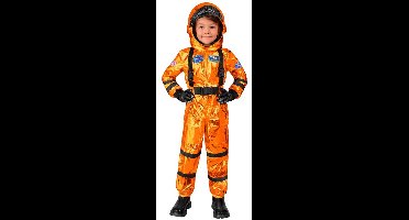 Astronaut Orange Sky Kind Kostuum