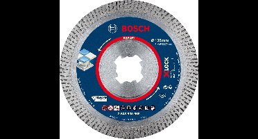 Bosch Accessories 2608900658 EXPERT HardCeramic X-LOCK Diamanten doorslijpschijf Diameter 125 mm Boordiameter 22.23 mm
