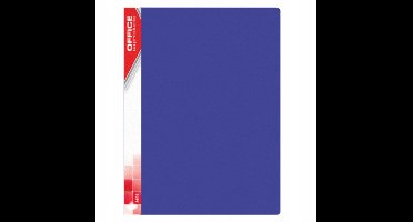 Map met 10 Insteekhoezen A4 PP Blauw - Office Products