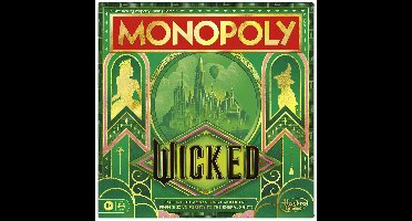Hasbro Monopoly Wicked bordspel - Multicolor - Film editie.
