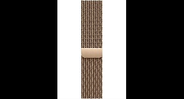 Apple MGJ44ZM/A slimme draagbare accessoire Band Goud Roestvrijstaal - 46 mm - S/M