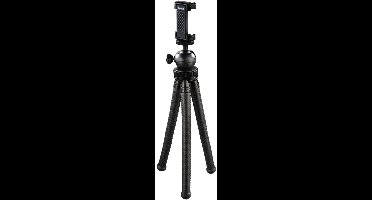 Hama Statief "FlexPro" voor smartphone, GoPro en fotocamera´s, 27 cm, zwart