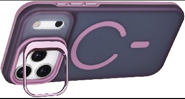TUNIQ iPhone 17 Pro Max Back cover case - Magsafe - With Camera Stand - Purple