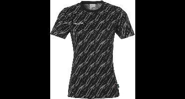 Uhlsport Damen Sportshirt Progressive 28 Shirt Kurzarm 1002268 Schwarz-S