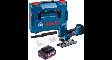 Bosch GST 18V-125 S Professional accu-decoupeerzaag 18 V 125 mm borstelloos + 1x accu 4,0 Ah + L-Boxx - zonder oplader
